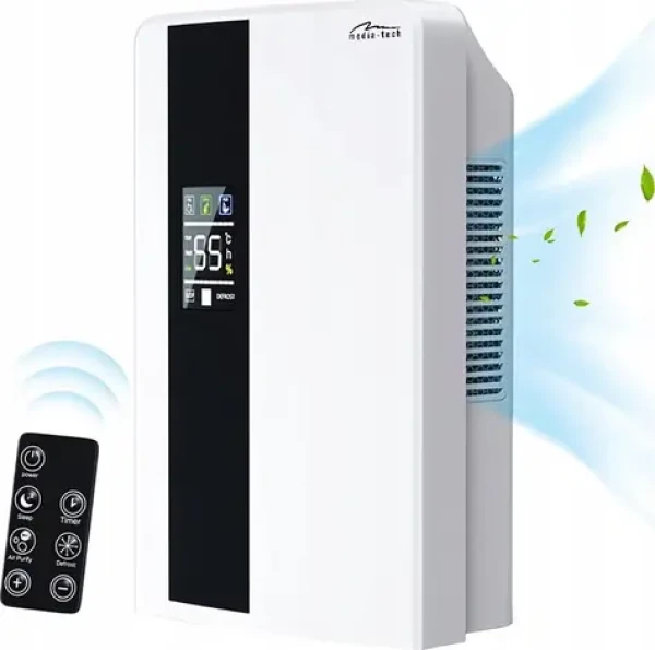 Media-Tech Air-Dry Pro MT6531 bílá / Odvlhčovač vzduchu / 2 l / 30 m2 / LED displej (MT6531)