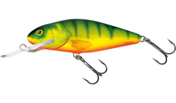 Salmo Wobler Perch Deep Runner 8cm Hot Perch