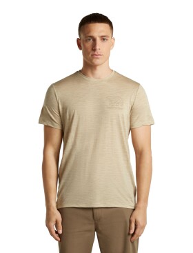Pánské merino triko krátký rukáv ICEBREAKER Mens Merino 150 Tech Lite SS Tee Forest Footsc, Bay Heather velikost: XXL