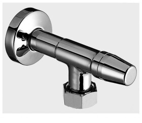 SCHELL - Příslušenství Rohový ventil k vodoměru, chrom 101000699