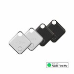 FIXED Smart tracker Tag s podporou Find My 4 ks 2x černá + 2x bílá (FIXTAG-4PACK-BKWH)