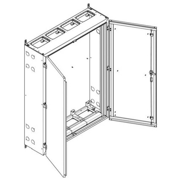 ABN NT49P NT49P nástěnné pouzdro Obsah 1 ks