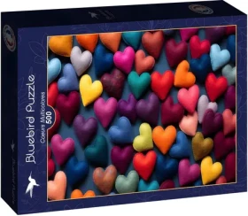 BLUEBIRD Puzzle Barevná srdce