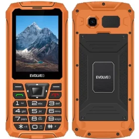 EVOLVEO StrongPhone Z6 oranžová / 2.8" / 2MP / Dual-SIM / IP68 (SGP-Z6-OR)