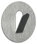 Spirella PUNZO-Round kulatý háček na ručníky nerezová ocel / samolepící / průměr 60 mm