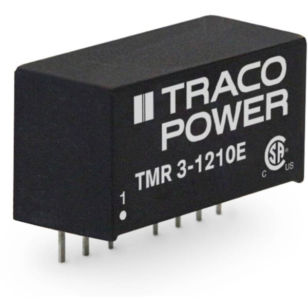 TracoPower TMR 3-2421E DC/DC měnič napětí do DPS 24 V/DC 5 V/DC, -5 V/DC 300 mA 3 W Počet výstupů: 2 x Obsah 10 ks