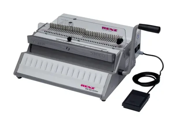 Renz SRW 360 ComfortPlus 3:1 / Vázací stroj / elektrický / A3 / šířka 360 mm / kapacita 140 listů