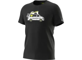 Dynafit Graphic Cotton pánské triko krátký rukáv Black Out/Dynavan vel. XL