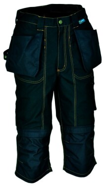 Pracovní kalhoty 3/4 Cofra GRONINGA černá velikost 54 (CAGRONINGA_05_54-B)