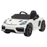 Mamido Elektrické autíčko Porsche Spyder RS 718 bílé