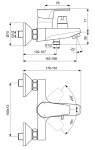 IDEAL STANDARD - Cerafine D Vanová baterie, chrom BC494AA