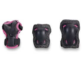 Inline chrániče Rollerblade BLADEGEAR JR 3 PACK, Pink Velikost: XXS