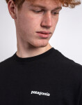 Tričko Patagonia M's P-6 Logo Responsibili-Tee® Black