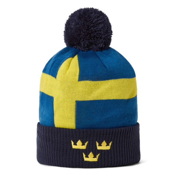 Pánská zimní čepice CCM Pom Flag Team Sweden