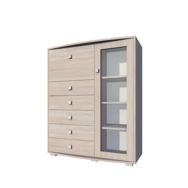 FRONTI Komoda NAOMI 120x140 v2