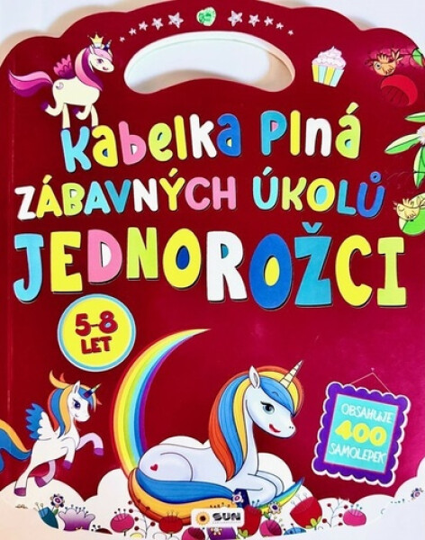 Kabelka plná zábavných úkolů Jednorožci 5-8 let
