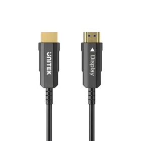 Unitek HDMI 2.0 AOC 50 m černá / Kabel optický / 4K 60Hz (C11072BK-50M)