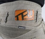 Pánské džíny na moto Trilobite Parado doublelayer Aaa slim fit light grey level 2 - 42 / šedá