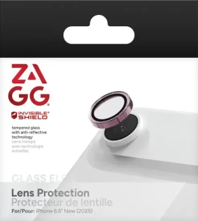 ZAGG InvisibleShield Premium Glass růžová třpytka / Ochranné sklo čoček / Apple iPhone Air (200119628)