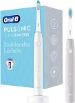 Oral-B Pulsonic SLIM Clean 2900 šedo-bílá / sonický zubní kartáček / 62.000 pulzů / 2 režimy / 2ks (305354)