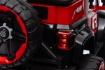 Mamido Elektrické autíčko Trust Adventure dvoumístné 12V | 2x25W červené