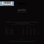 Warwick Black Label Stainless Steel 5 Medium .045-.135 Medium Scale