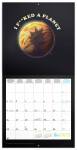 Poznámkový kalendář Rick Morty 2025, 30 30 cm