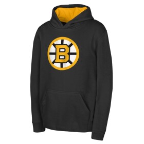 Outerstuff Dětská mikina Boston Bruins NHL Prime Po Flc Hood -Home Velikost: Dětské XL (170 – 176)