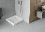 MEXEN - Rio sprchová vanička čtverec 80x80, bílá 45108080