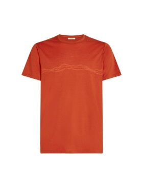 Pánské merino tričko s krátkým rukávem ICEBREAKER Mens 150 Tech Lite SS Tee Mounta Pulse, Agate velikost: M
