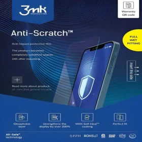 3mk All-In-One Anti-Scratch ochranná fólie / Ochranná fólie / Dry Wet Fitting / balení 5 ks, cena za 1 ks