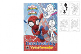 Omalovánky A4 Spidey