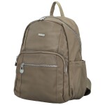 Trendy dámský textilní batoh MaxFly Anallis, camel