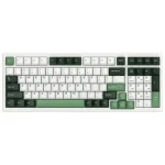 VGN S99 zeleno-bílá / Bezdrátová herní klávesnice / mechanická / 2.4GHz + Bluetooth / US Layout (S99 GG)