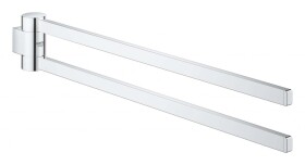 GROHE - Selection Dvojitý držák na ručníky, otočný, chrom 41063000