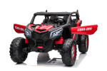 Mamido Elektrické autíčko Buggy Turbo 24V 4x200W červené