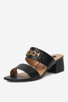 Pantofle NINE WEST 2560-01 Syntetický materiál