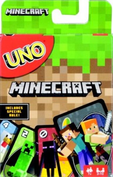 UNO karty Minecraft