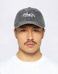 Edwin Soft Washed 6 Panel Cap Black stone washed