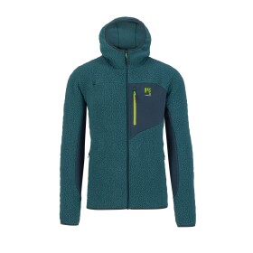KARPOS 80'S Hoodie Fleece, Balsam/Forest velikost: XL