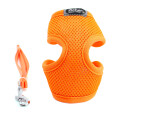 Fuksa postroj pro psa s vodítkem Barva: Růžová, Obvod hrudníku: 26 - 50 cm
