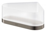 GROHE - Selection Miska do sprchy s držákem, rohová, kartáčovaný Hard Graphite 41038AL0