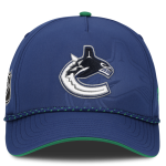 Pánská kšiltovka Vancouver Canucks NHL Fanatics Blue On Stage Podium Draft 2026 A-Frame