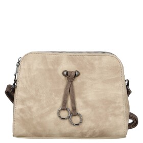 Stylová dámská crossbody kabelka Nikola, béžová
