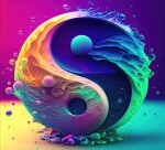 Dřevěné puzzle/Yin Yang A2 - Emitex