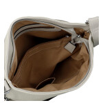Trendy dámská koženková crossbody kabelka Tande, šedá