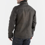 Motocyklová bunda Knox Leonard Wax, hnědá - M