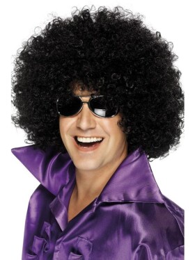 Paruka Mega Afro černá