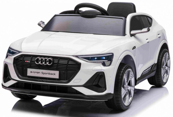 Mamido Elektrické autíčko Audi E-Tron Sportback EVA kola 4x4 bílé