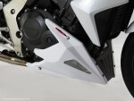 Honda Cb1000R 08-17 Klín pod motor - 3 barvy - Matná černá-stříbrná mřížka